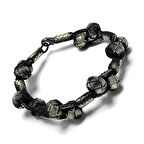 1000 Ayar Kazaziye Gümüş Bileklik (Unisex)