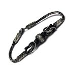 1000 Ayar Kazaziye Gümüş Bileklik (Unisex)