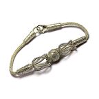 1000 Ayar Kazaziye Gümüş Bileklik (Unisex)