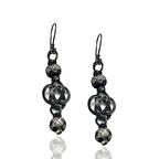 1000 Ayar Kazaziye Kadın Gümüş Küpe