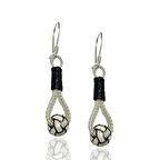 1000 Ayar Kazaziye Kadın Gümüş Küpe