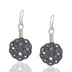 1000 Ayar Kazaziye Kadın Gümüş Küpe