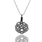 1000 Ayar Kazaziye Kadın Gümüş Kolye