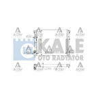 RADYATÖR SU CLIO II 98-05 / SYMBOL II 08-12 / SYMBOL I 98-08 / 1.2-1.2 16V-1.4 16V M-T BRAZING