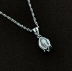 Tomurcuk Model Gümüş Kadın Telkari Kolye