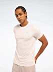 Reebok LC 6756 MONAC TEE Beyaz Yuvarlak Yaka Regular Fit Düz Erkek T-Shirt
