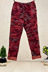 Kamuflaj Desen Bel Latikli İtalyan Pantolon