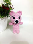 Amigurumi Renkli Miniklerden Sevimli Ayıcık Sağlıklı Oyuncak El Örgüsü