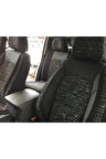 Universal Oto Koltuk Kılıfı Elit Silikonlu Jakar Serisi Ticari Araçlar Içindir