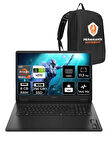 HP OMEN 17 R7 8845HS 8GB RAM 256GB SSD RTX4070/8GB 144Hz 17.3'' FHD FDOS Gaming Laptop & PER4 ÇANTA
