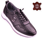 Hakiki Deri • Özel Dokulu Tasarım • Ortopedik Ultra Hafif Erkek Ayakkabı (Premium Serisi)