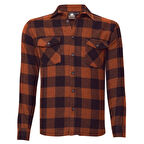 Alpinist Vejan Erkek Ekose Outdoor Gömlek Tarçın