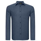 Alpinist Tarn Erkek  Outdoor Gömlek mavi