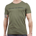 600604 Alpinist Vassi Erkek T-Shirt Haki XXL