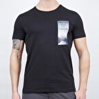 600606 Alpinist Lex Erkek T-Shirt Siyah XXL