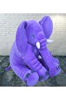 Lila Uyku Arkadaşım Dev Fil Peluş 65cm
