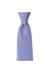 Açık gri desenli 8 cm genişliğinde kravat