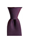 Bordo renkli 7 cm genişliğinde ipek kravat