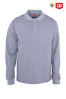 Myform 42004 Sweatshırt Polo Fr 230 Gri ( Elektrikçi Yazlık )