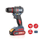 STECHEND SX12 AKÜLÜ MATKAP (DARBESİZ) 2 X 2 AMPER AKÜ(20V)