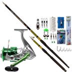 Remixon Galaxy 3.00 mt Joker 6000 Olta Takımı 40 lı set Green