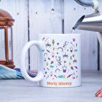 Kişiye Özel Unicorn Temalı Kupa Bardak