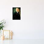 Mustafa Kemal Atatürk Ahşap Retro Vintage Poster
