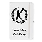 Babaya Özel Deri Kaplı Defter