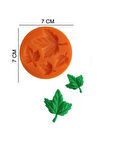 ŞEKER HAMUR KALIBI SİLİKON ÇINAR YAPRAKLARI 7*7 CM