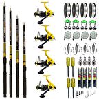 AİLE SETİ GALAXY & ELECTRA 4000 4'LÜ OLTA SETİ SARI 