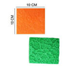 ŞEKER HAMUR KALIBI SİLİKON KARE 10*10 PASTALAND