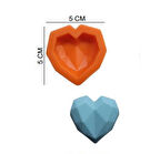 ŞEKER HAMUR KALIBI SİLİKON KRİSTAL KALP 5*5 CM