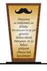 Babalar Günü Plaketi Ahşap Mdf Gold Levhaya Baskılı Kişiye Özel İsim Baskısı Yapılabilir
