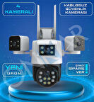 INOX-X104 4X3MP DÖRT KAMERALI WİFİ PTZ GÜVENLİK KAMERASI