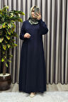 Kadın Tesettür Giyim Büyük Beden Hürrem Kol Ferace 