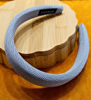 Monalisa Home Mavi Lüks Gösterişli Düz Taç