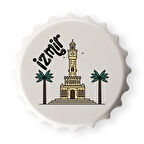 İzmir Tasarımlı Açacak Magnet (1 Adet)