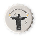 Ben Daha Ne Yapayım Tasarımlı Magnet Açacak (1 Adet)