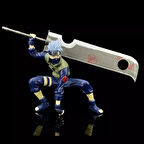Naruto Hatake Kakashi  Broadsword Squat Anime Aksiyon Figürü