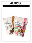 Fropie Yer Fıstığı Kakao ve Kids Yer Fıstığı Çilek Küpleri Granola Paketi x2