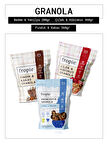 Fropie Probiyotik Badem & Vanilya - Çilek & Hibiskus - Fındık & Kakao Granola 3’lü Set