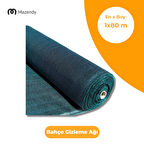1x80 m Gizlilik Ağı – %75 Yoğunluk, UV Dayanım ve Gölgelik