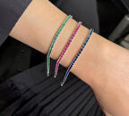 Yeşil Taşlı SuYolu Bileklik