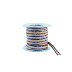 Kanaviçe Kurdele Kenarı Şeritli 1.6 Cm (10 Metre)  Mor