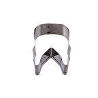 Kek Kurabiye Ve Pasta Kalıbı Metal Şekilli Diş Buğdayı 5X7.5 CM