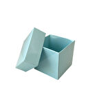 Komple Karton Kutu 5X5X5 CM (50 Adet)  Mavi