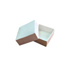 Komple Karton Kutu 5X5X2.2 CM (50 Adet)  Beyaz