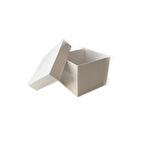 Komple Karton Kutu Düz Renk 8x8x6.5 CM (25 Adet)  Beyaz