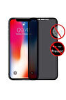 Iphone X , Xs Mat Hayalet Gizli Tam Kaplayan Kırılmaz Cam Seramik Görünmez Ekran Koruyucu Jelatin