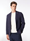 Sseinse Slim Fit Lacivert Erkek Düz Ceket GAE954SS CeketLacivert
